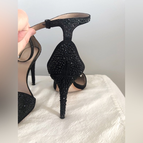 Zara black Crystal heels - Picture 3 of 8